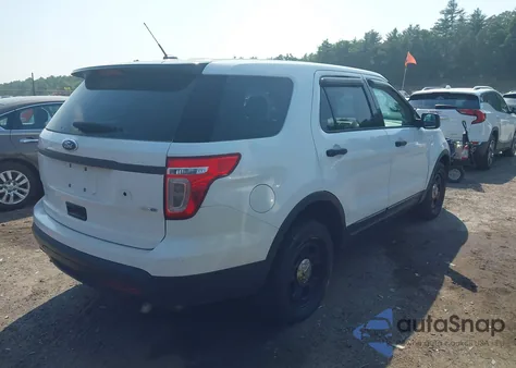 2013 Ford Police Interceptor from USA, damaged, VIN 1FM5K8AR2DGA46644